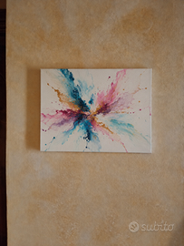 Quadro astratto a colori