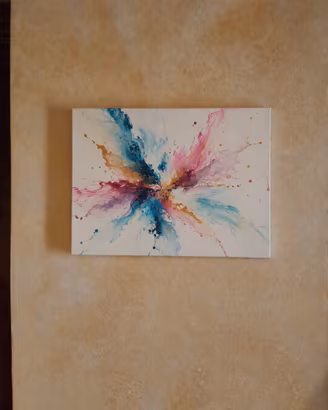 Quadro astratto a colori