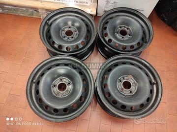 4 Cerchi Ferro 16 pollici Kia