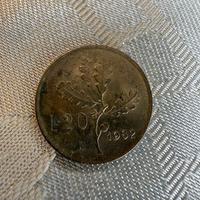 Moneta da 20 lire da collezione