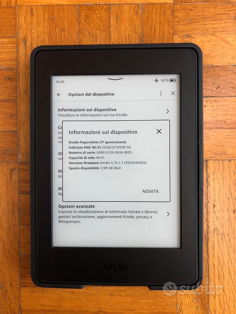 kindle Paperwhite 7a generazione 4Gb - Informatica In vendita a Chieti