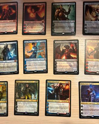 Lotto Carte MTG Italiane (Solo Planeswalker)