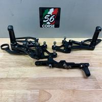 Pedane racing robby moto nuove per Bmw s1000rr