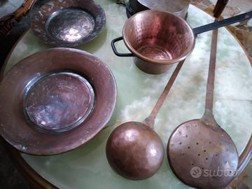 Pentole e accessori cucina in rame