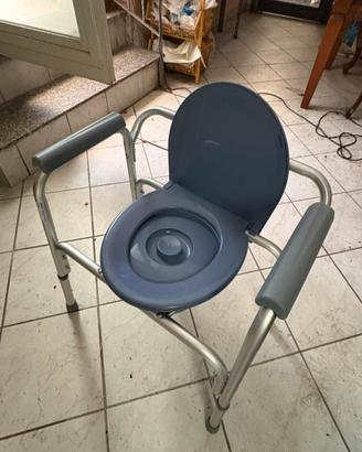 Sedia wc per anziani e disabili