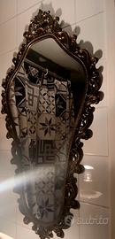 piantana e specchio vintage