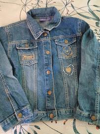 giubbino disney in jeans tg. 6