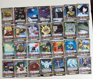 Lotto carte rare Beyblade Metal Fusion ITA