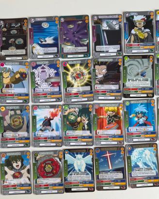 Lotto carte rare Beyblade Metal Fusion ITA