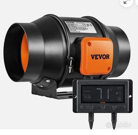 VENTILATORE ASSIALE INTUBATO 200mm