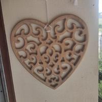 cuore in legno
