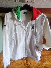 felpa con zip, donna. olimpiadi Milano Cortina 