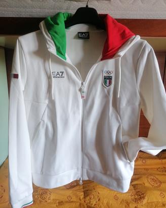 felpa con zip, donna. olimpiadi Milano Cortina 