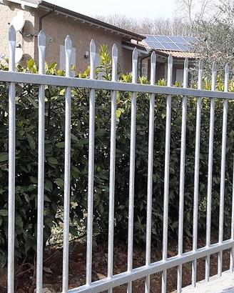 recinzione zincata con punte