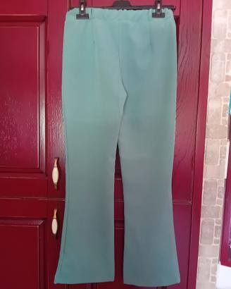 pantalone a zampa di elefante da donna