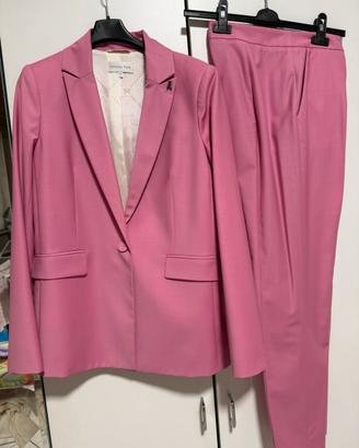Patrizia Pepe tailleur pantaloni rosa taglia 42