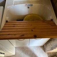 Settimino in legno Cassettiera+Lavatoio con mobile