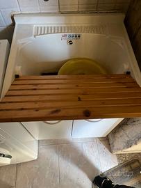 Settimino in legno Cassettiera+Lavatoio con mobile