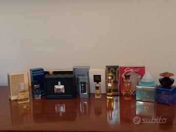 miniature di profumi vintage 