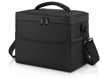 Borsa Termica Porta Pranzo 10L Nera - Nuova