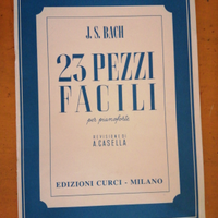 23 pezzi facili per pianoforte, Bach