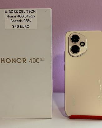 PROMO -100€ Honor 400 512gb (ritiro usato)