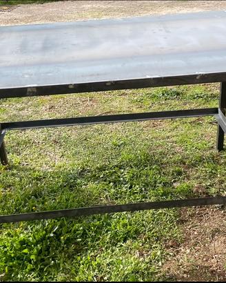 Banco in ferro TIPO PESANTE artigianale