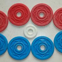 Gioco delle piattelle vintage anni 60 - gioco da s