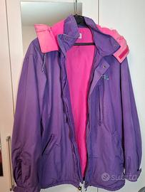 Giacca vintage FILA Magic Line anni ’90 viola/fucs