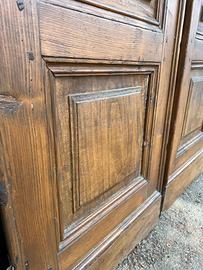 Ante di legno massiccio del 1800 lavorate a mano