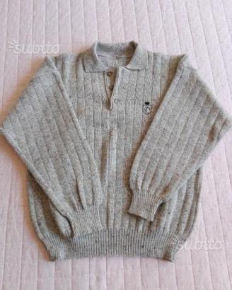 Maglione invernale grigio