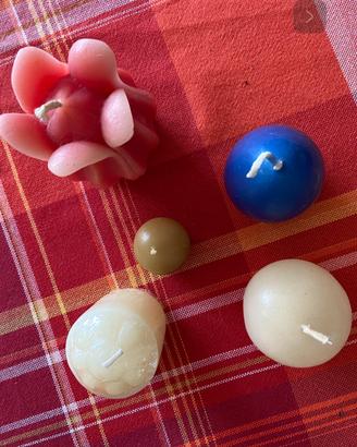 Candele in Cera decorative