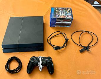 PS4 + Joystick e 7 giochi