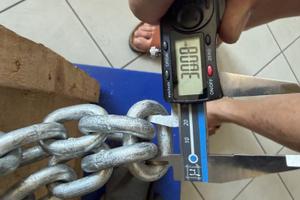 Catena zincata calibrata diametro 10  ISO