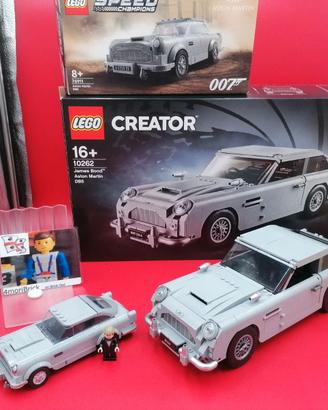 Lego 10262 e 76911 Aston Martin 007