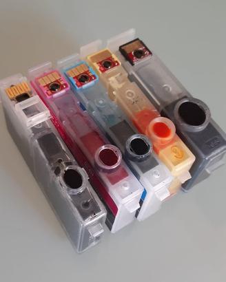 5 Cartucce HP 364 XL