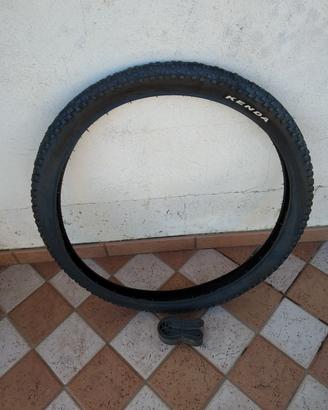 copertone MTB Kenda 27.5x2.10 + camera d'aria 