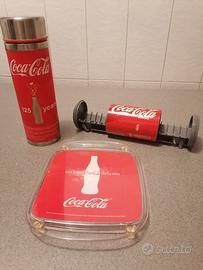 Coca-Cola Svuotatasche borraccia porta cassette cd