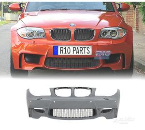 PARAURTI ANTERIORE BMW E81 E87 E82 04-13 LOOK 1M P