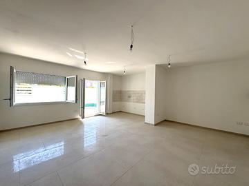 Pari al Nuovo, Trivano al piano Terra con Cortile