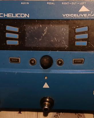 Pedale a effetti e armonie vocali