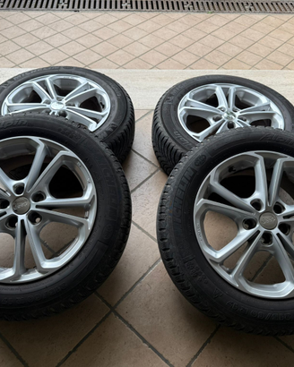 Treno gomme invernali con cerchi