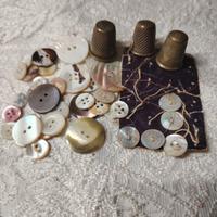 ditali e bottoni da collezione