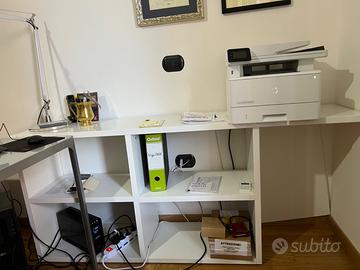 Consolle laccato bianco