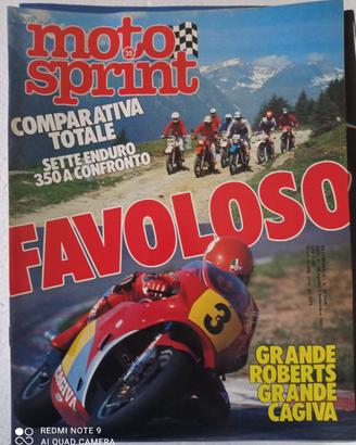 Rivista MOTOSPRINT numero 35 anno 1985