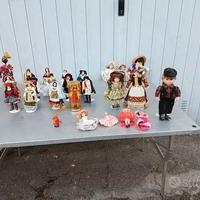 Serie di oltre 20 bambole anni 70/80