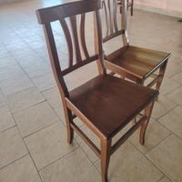 Sedia in massello di faggio