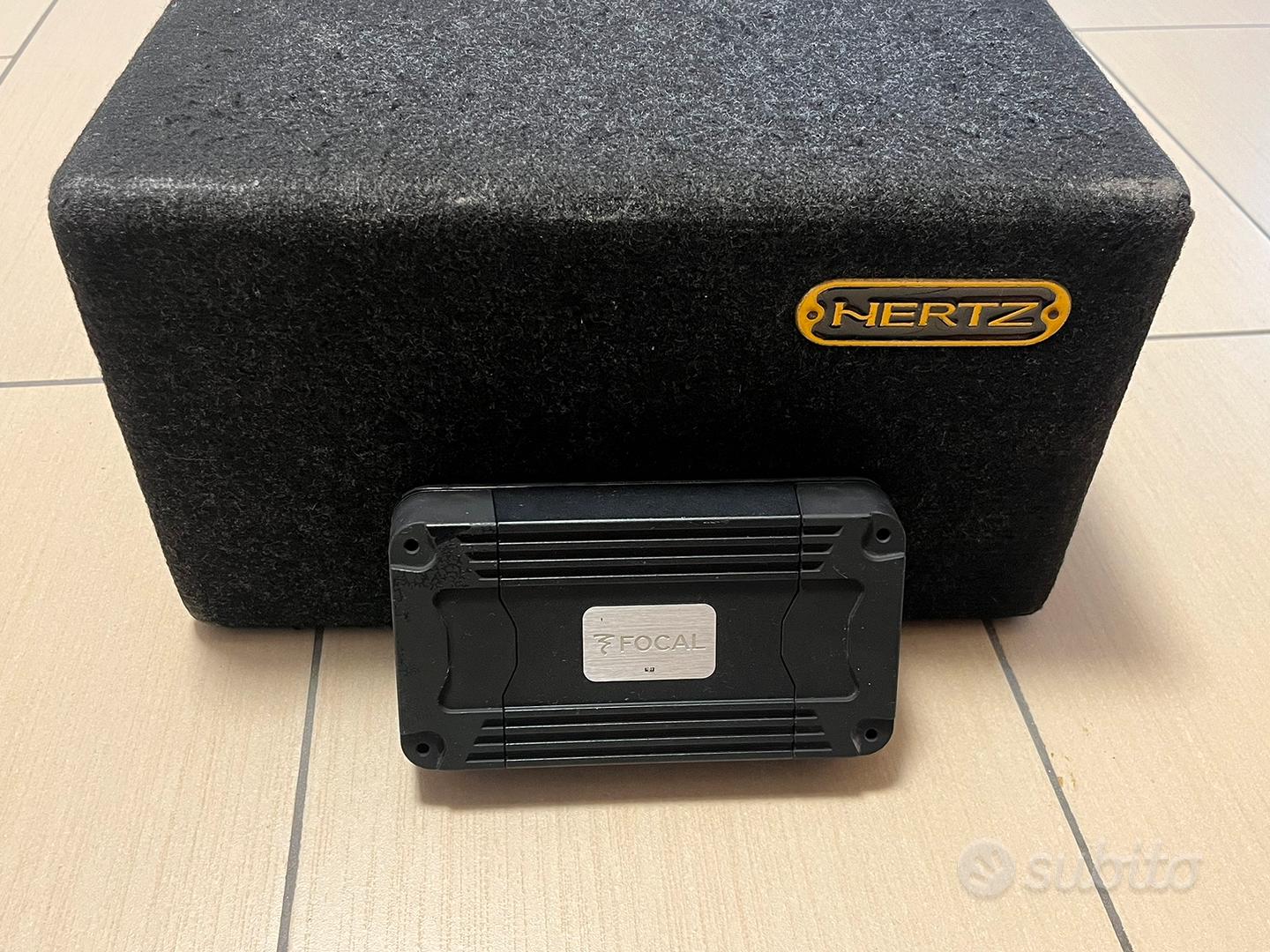 Subwoofer hertz hbx 16 + Amplificatore Focal Audio/Video In vendita a