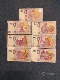 7 banconote souvenir 