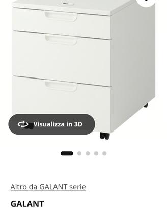 cassettiera IKEA modello Galant